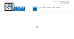 Desktop Screenshot of metallbau-silbereisen.de